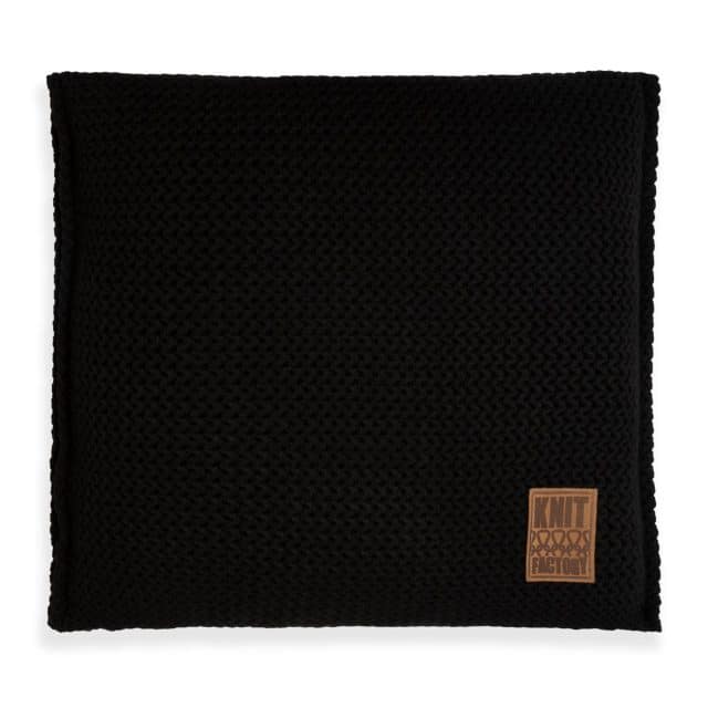 Sierkussen Knit Factory Maxx Zwart