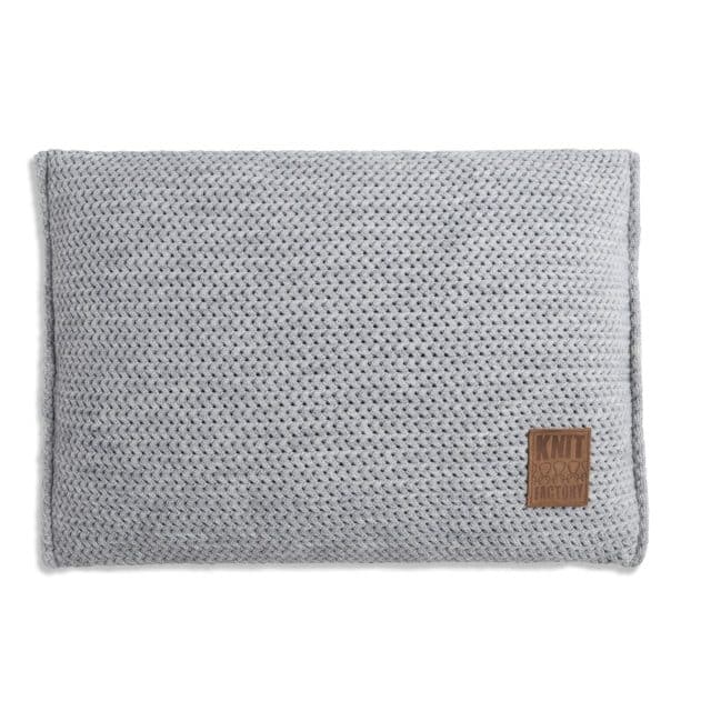 Knit Factory Sierkussen Maxx Licht Grijs 40 215 60 Cm