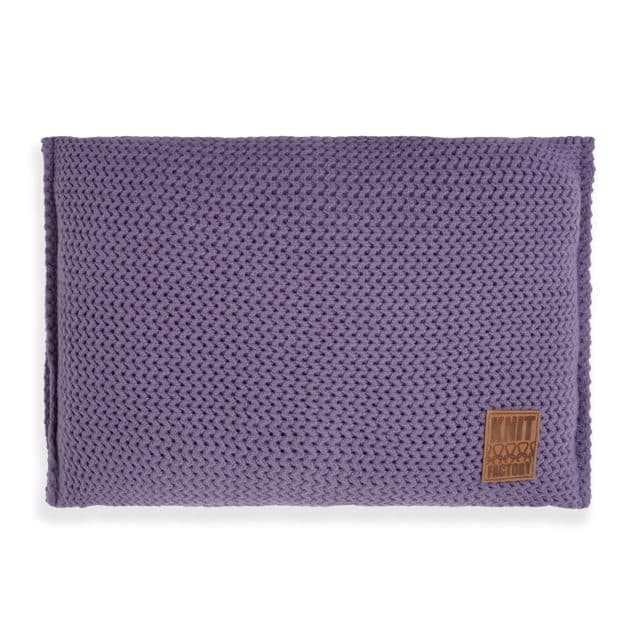 Knit Factory Sierkussen Maxx Licht Paars 40x60cm