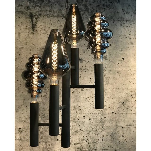 Leclercq Amp Amp Bouwman Hanglamp Rocco Zwart