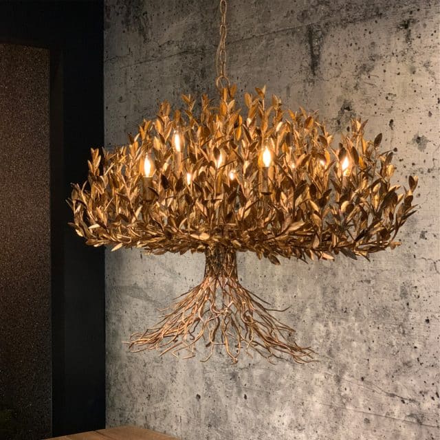 Leclercq Amp Amp Bouwman Hanglamp Aix Brons Ovaal