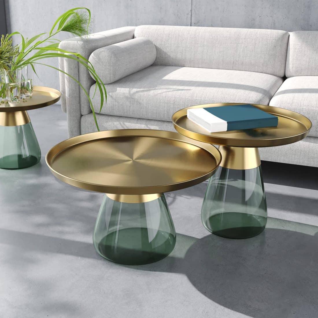 Salontafel Drop Goud