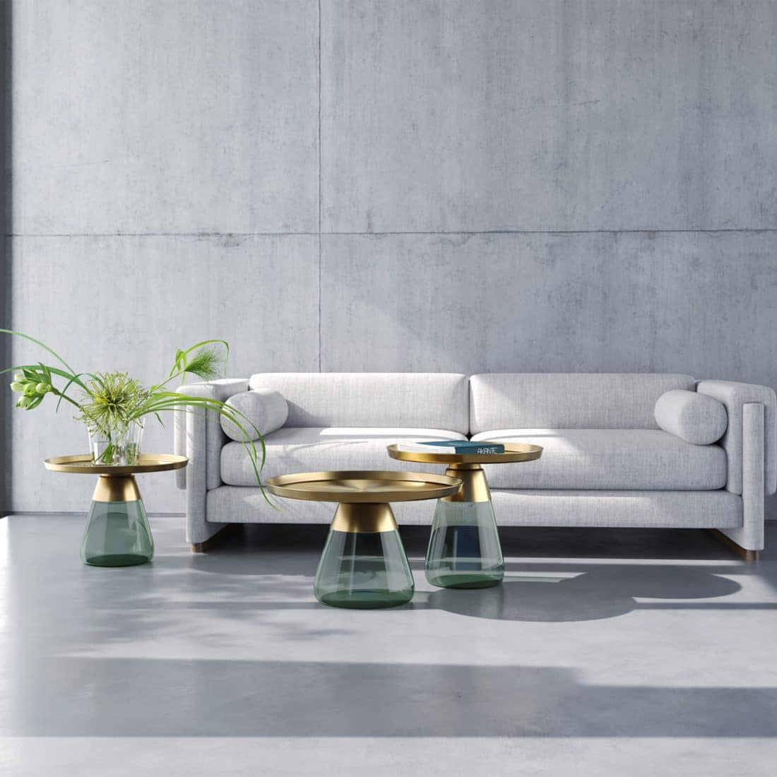 Salontafel Drop Goud