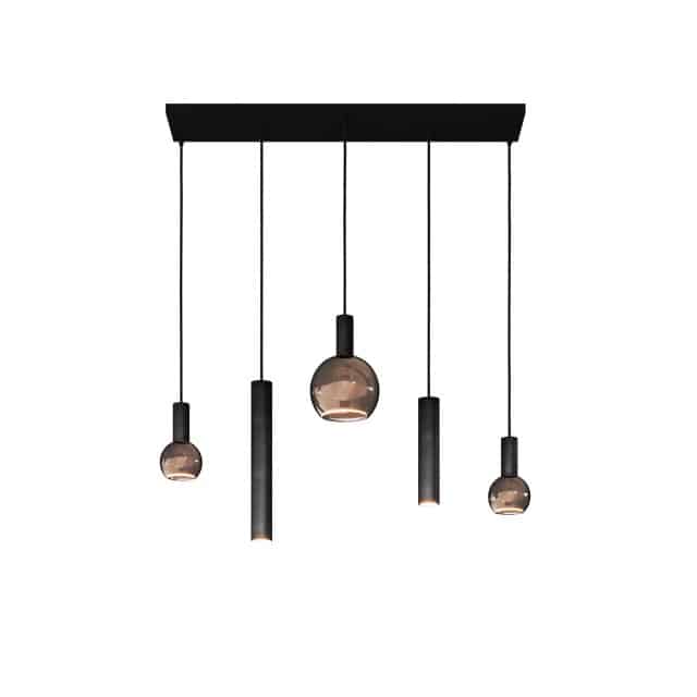 Ztahl Hanglamp Riva 5 Lichts