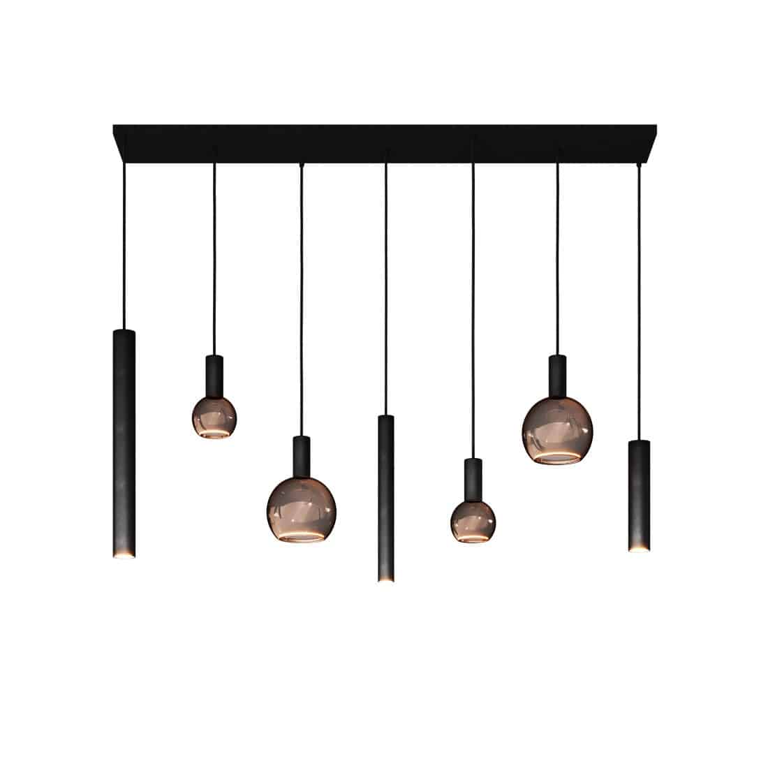Ztahl Hanglamp Riva 8 Lichts