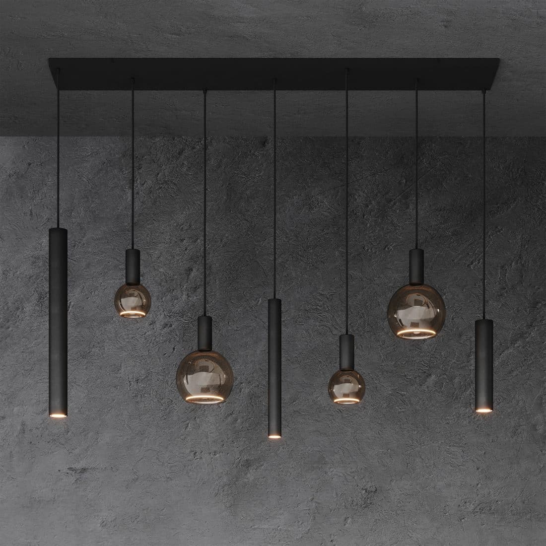 Ztahl Hanglamp Riva 8 Lichts