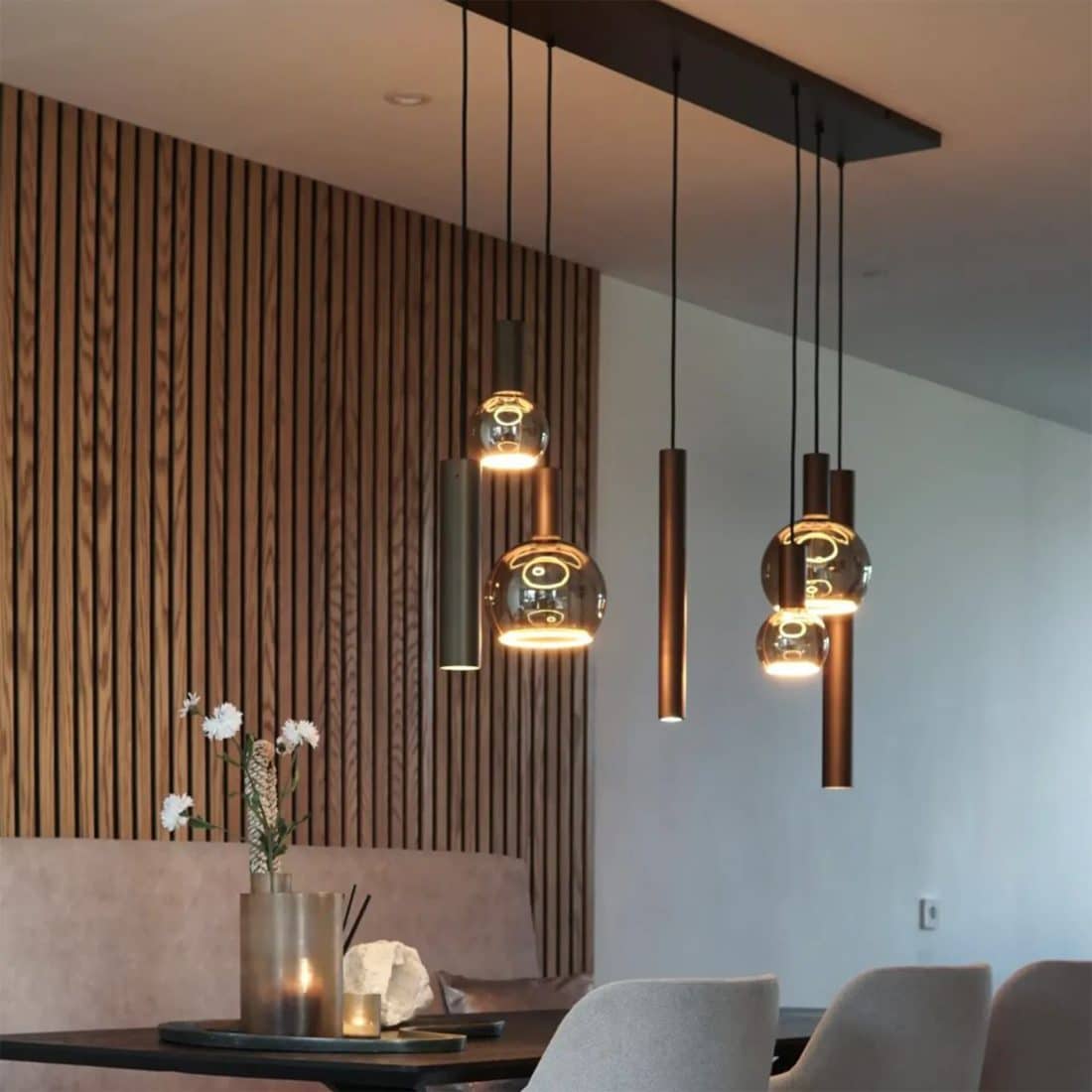 Ztahl Hanglamp Riva 8 Lichts