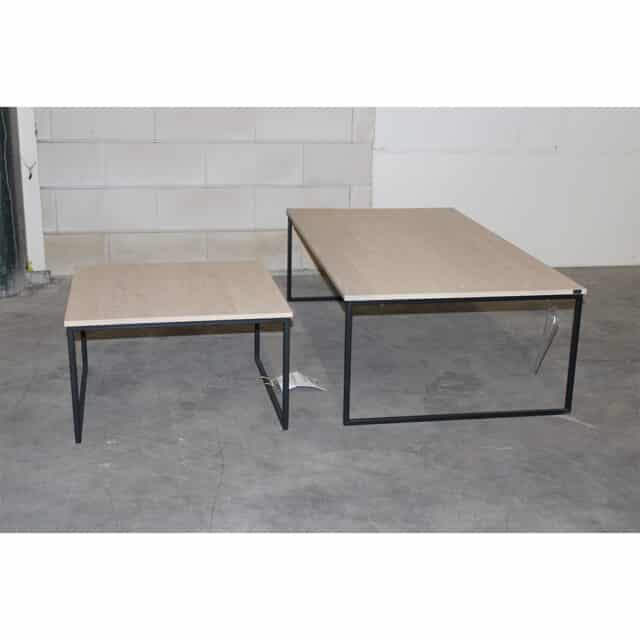 Bks Steel Salontafel Set Van 2